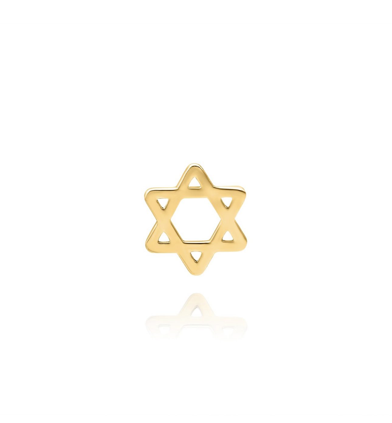 זוג עגילי מגן דוד